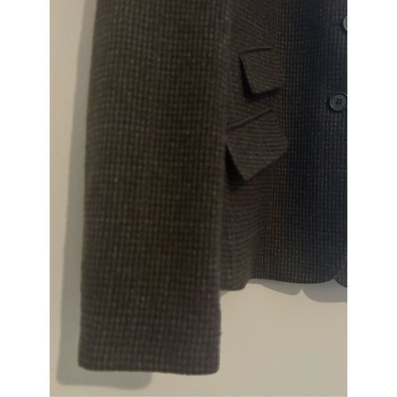 Lauren Ralph Lauren Wool Herringbone Equestrian Blazer Velvet  Vintage - Size6 - Picture 8 of 14